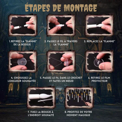 Halloflamme™ – Bougies Flottantes Sans Flamme