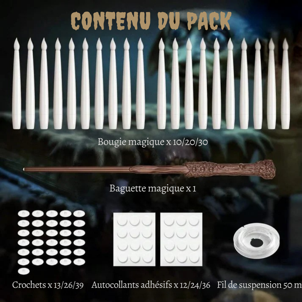 Halloflamme™ – Bougies Flottantes Sans Flamme