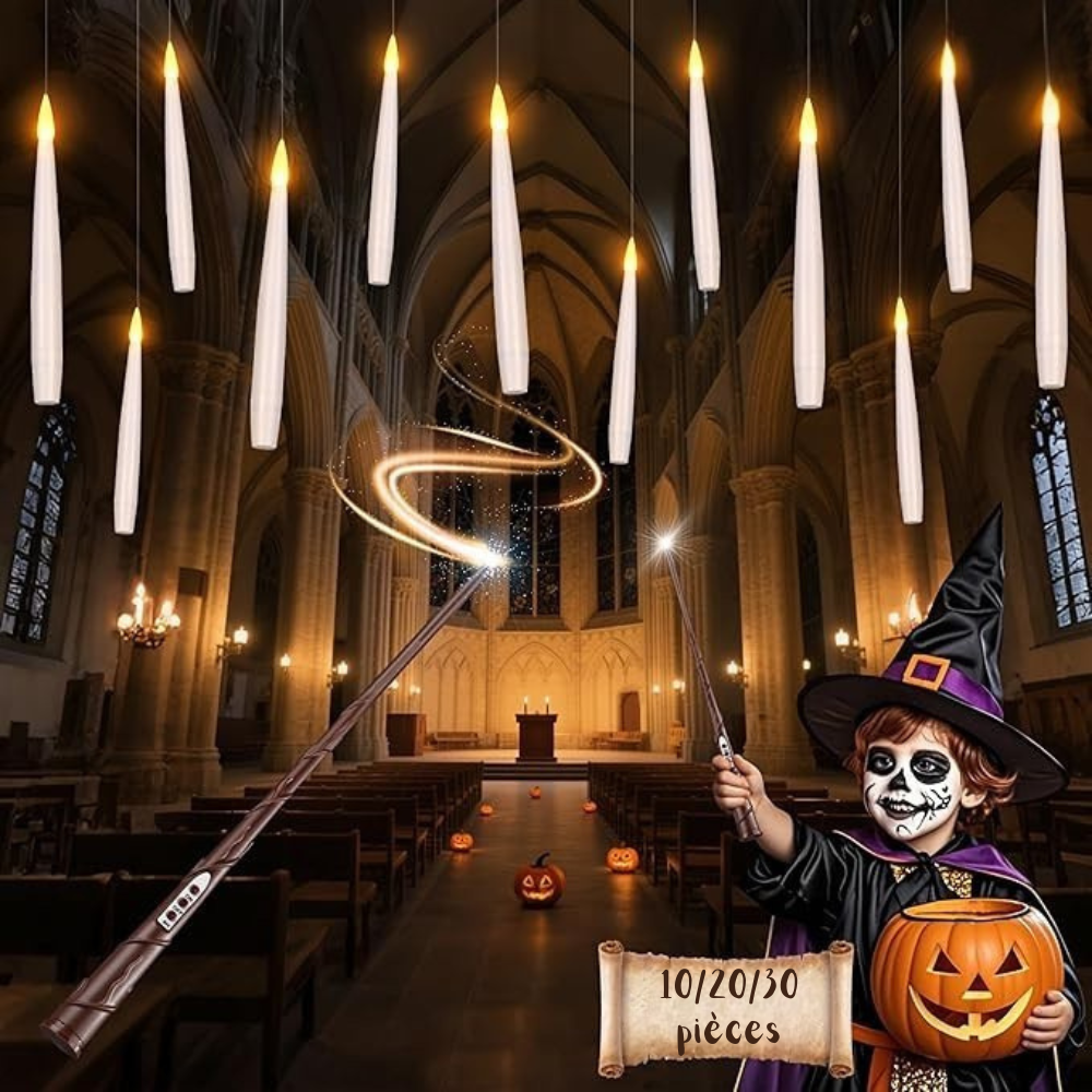 Halloflamme™ – Bougies Flottantes Sans Flamme